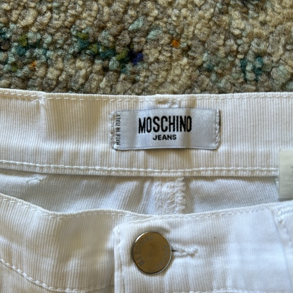 Moschino Jeans White Jeans Size 30 - Picture 5 of 12